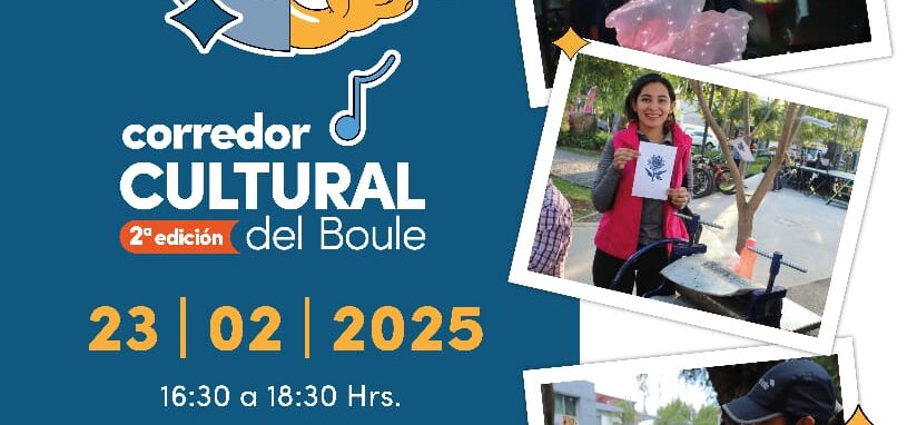 Disfruta de la música, danza y talleres este domingo en el Corredor Cultural del Boule