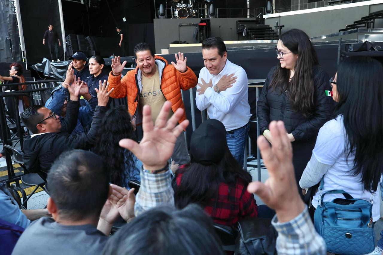 Chayanne para todos: personas sordas y ciegas disfrutaron concierto