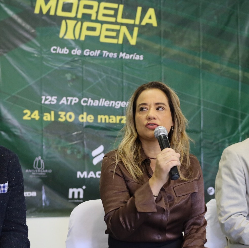 Morelia, sede de torneo de tenis con presencia internacional