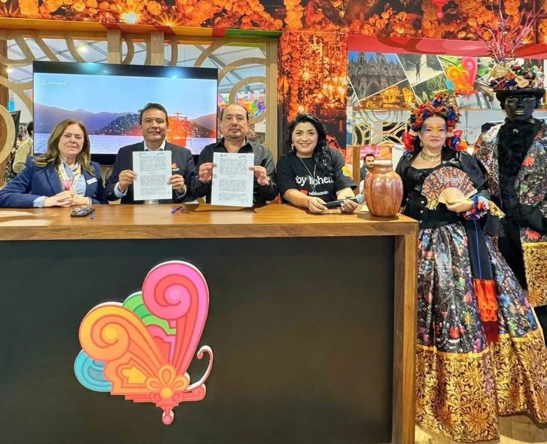 Alianzas estratégicas impulsan promoción de Michoacán en Tianguis Turístico