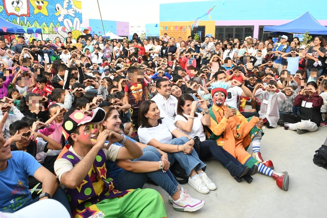 En Villas del Pedregal,  concluye Feria de la Niñez “Juguemos por la paz”