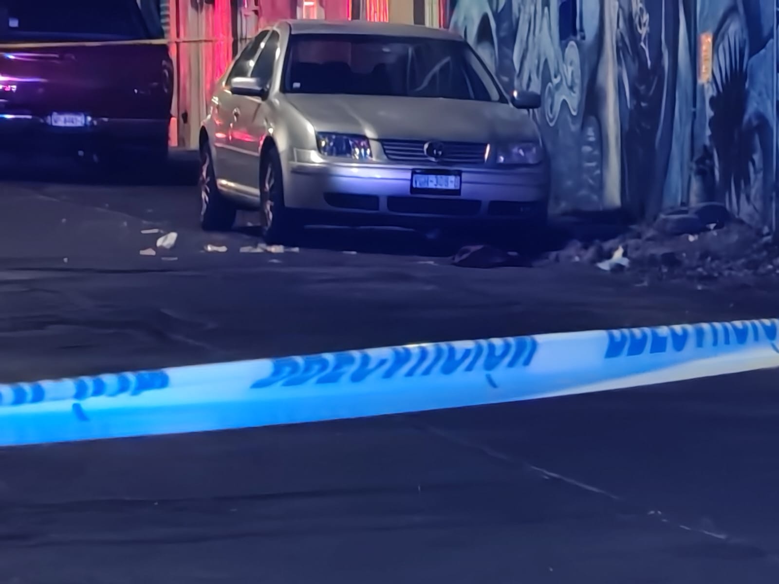 Herido por arma de fuego en la Ventura Puente