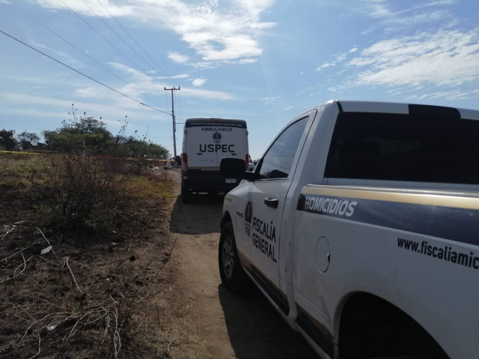 Lo dec4pitaron en la comunidad de Dulces Nombres, en Indaparapeo