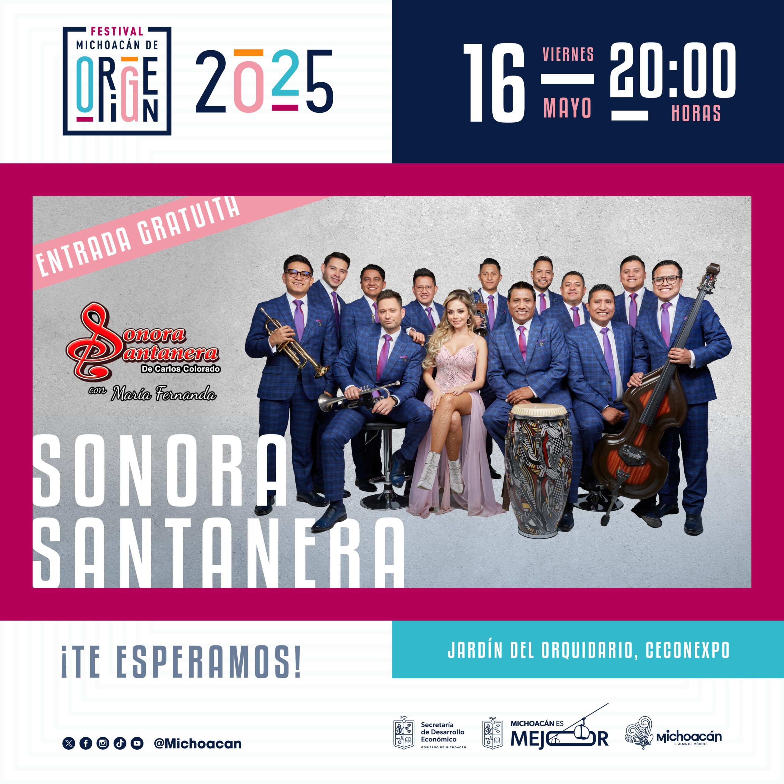 La boa sonará este viernes en el Festival de Origen con La Sonora Santanera