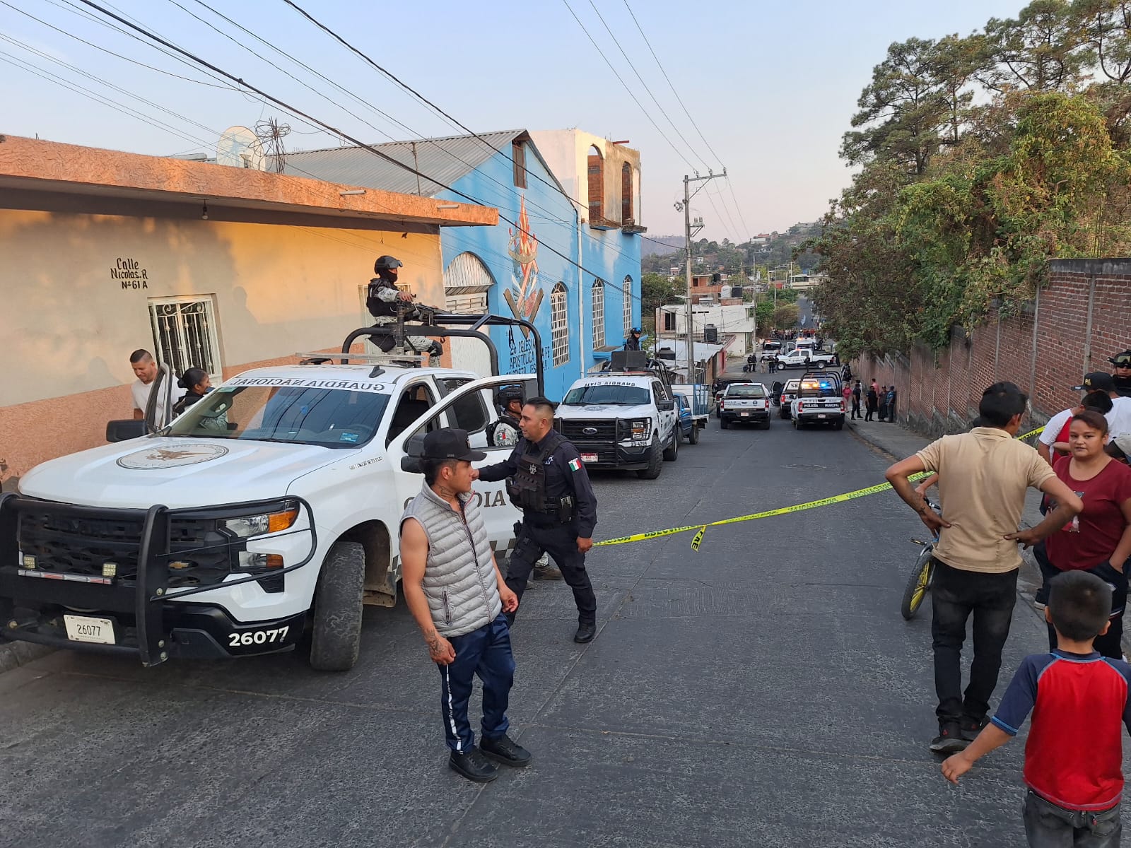 Otro crimen en Uruapan, ahora fue en un taller mecánico de motos