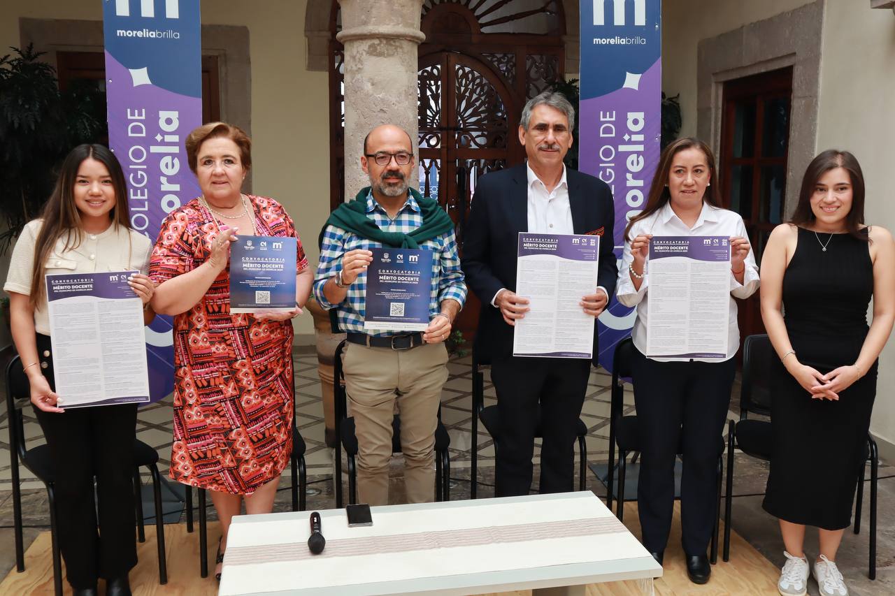 Colegio de Morelia invita a convocatoria al Mérito Docente 2025