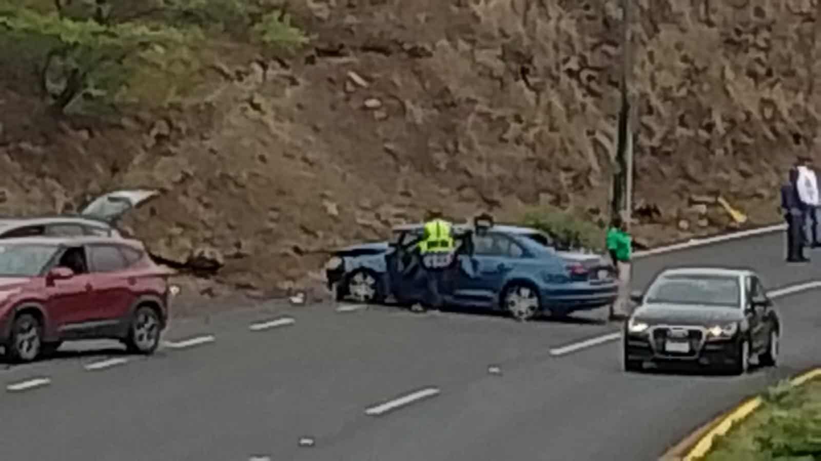 Dos accidentes viales en Morelia dejan dos lesionados