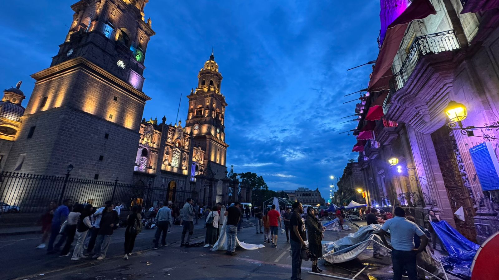 ¡¡Libre soy!! Poder de Base libera el Centro Histórico de Morelia