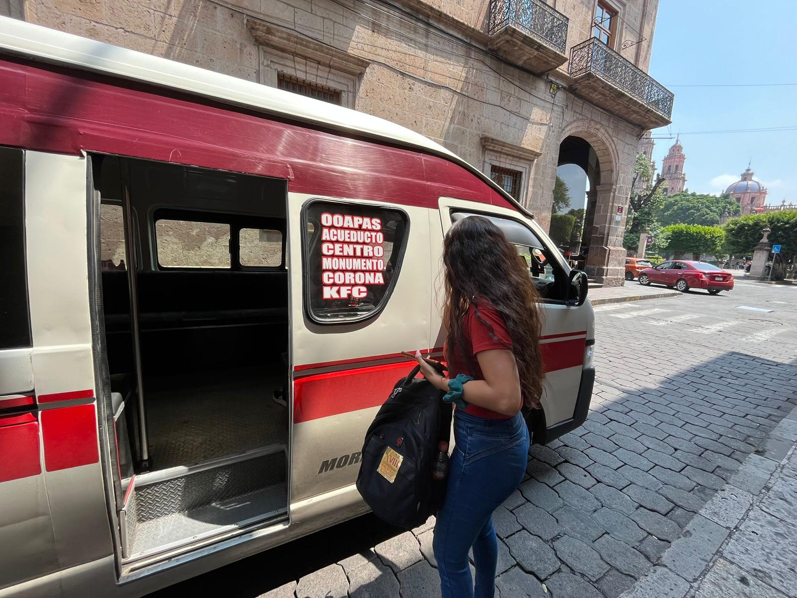 Reactivarán el programa de rutas exclusivas para mujeres en Morelia y evitar violencia.