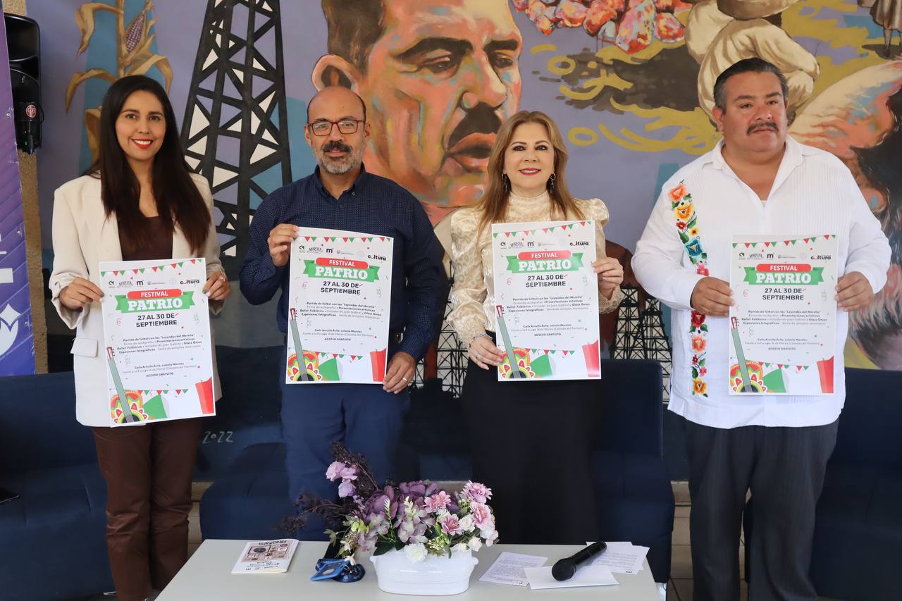 Colegio de Morelia, Sefeco y SeCultura, invitan al Festival Patrio en la Colonia Morelos
