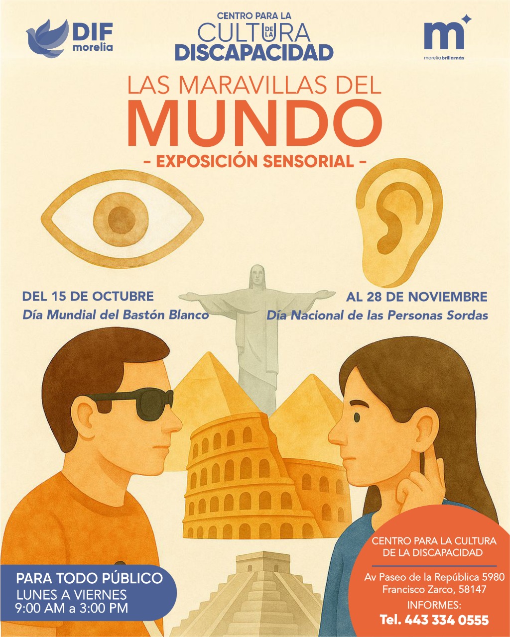 Paola Delgadillo invita a ‘sentir el arte’ con exposición sensorial de las Maravillas del Mundo