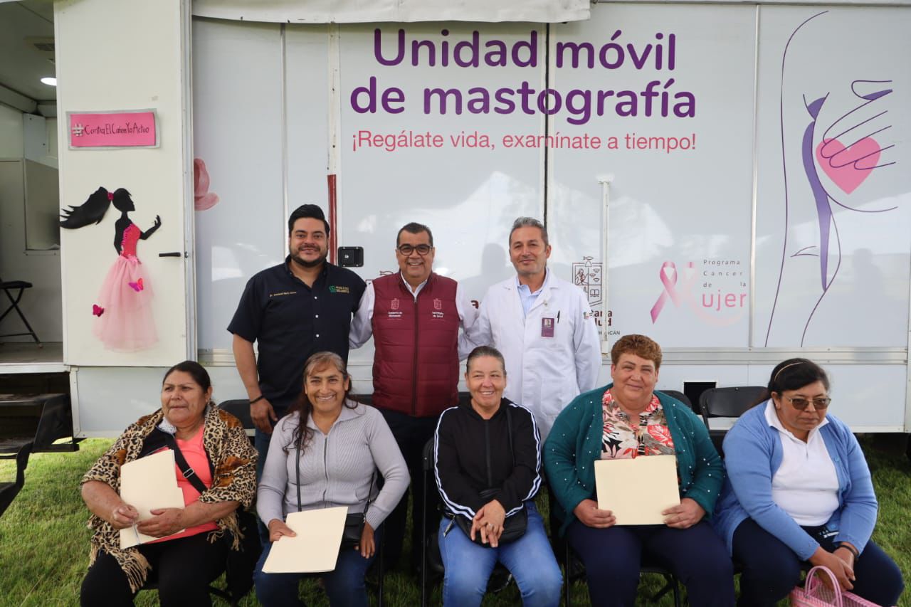 Comienza noviembre con despliegue de mastógrafos móviles a 7 municipios