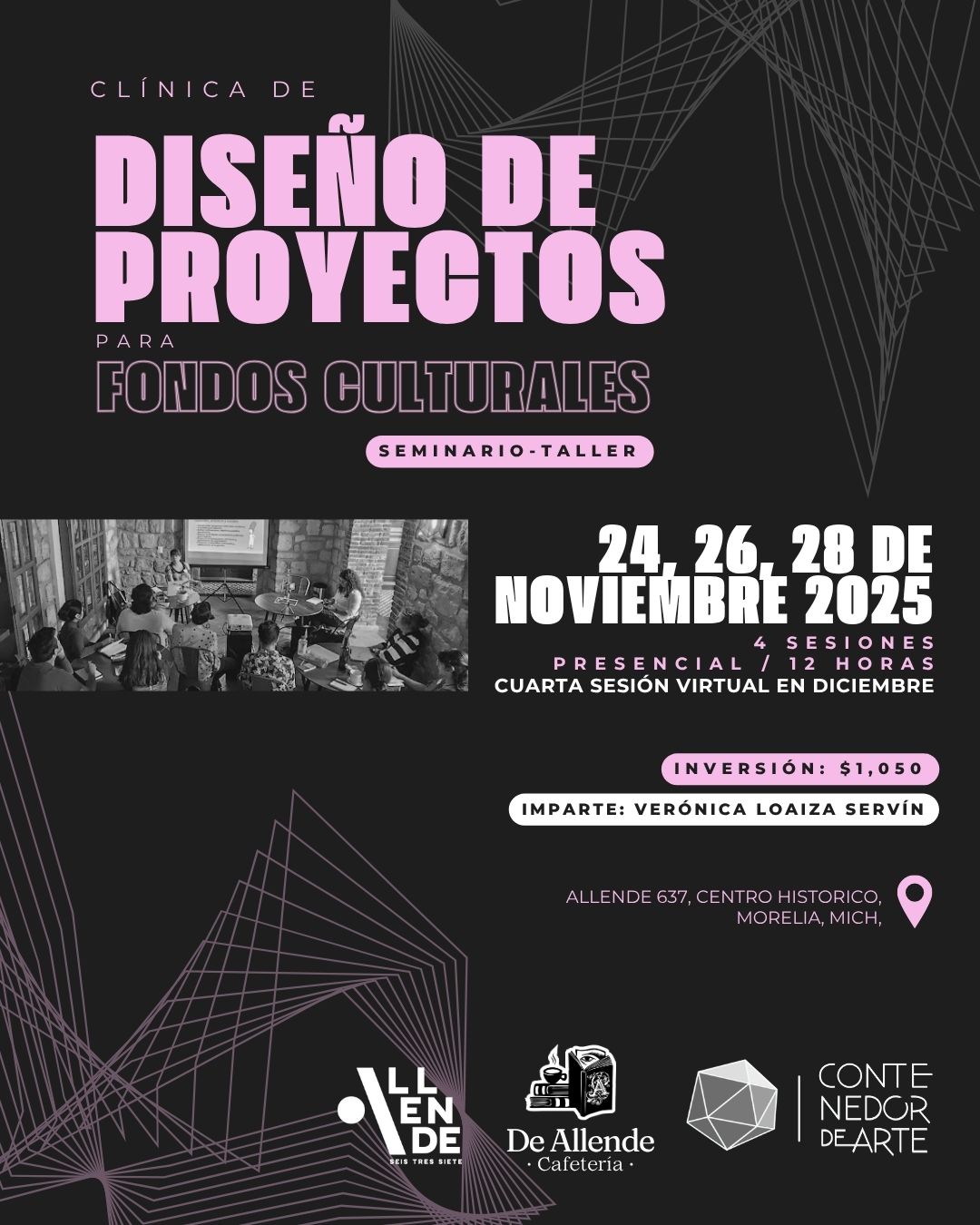 Anuncian la apertura de la Clínica de Diseño de Proyectos para Fondos Culturales