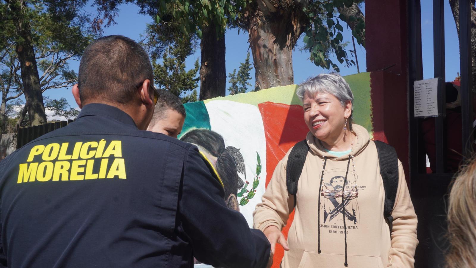 Próximo año llegará Policía Morelia con mil elementos para cuidar la ciudad.