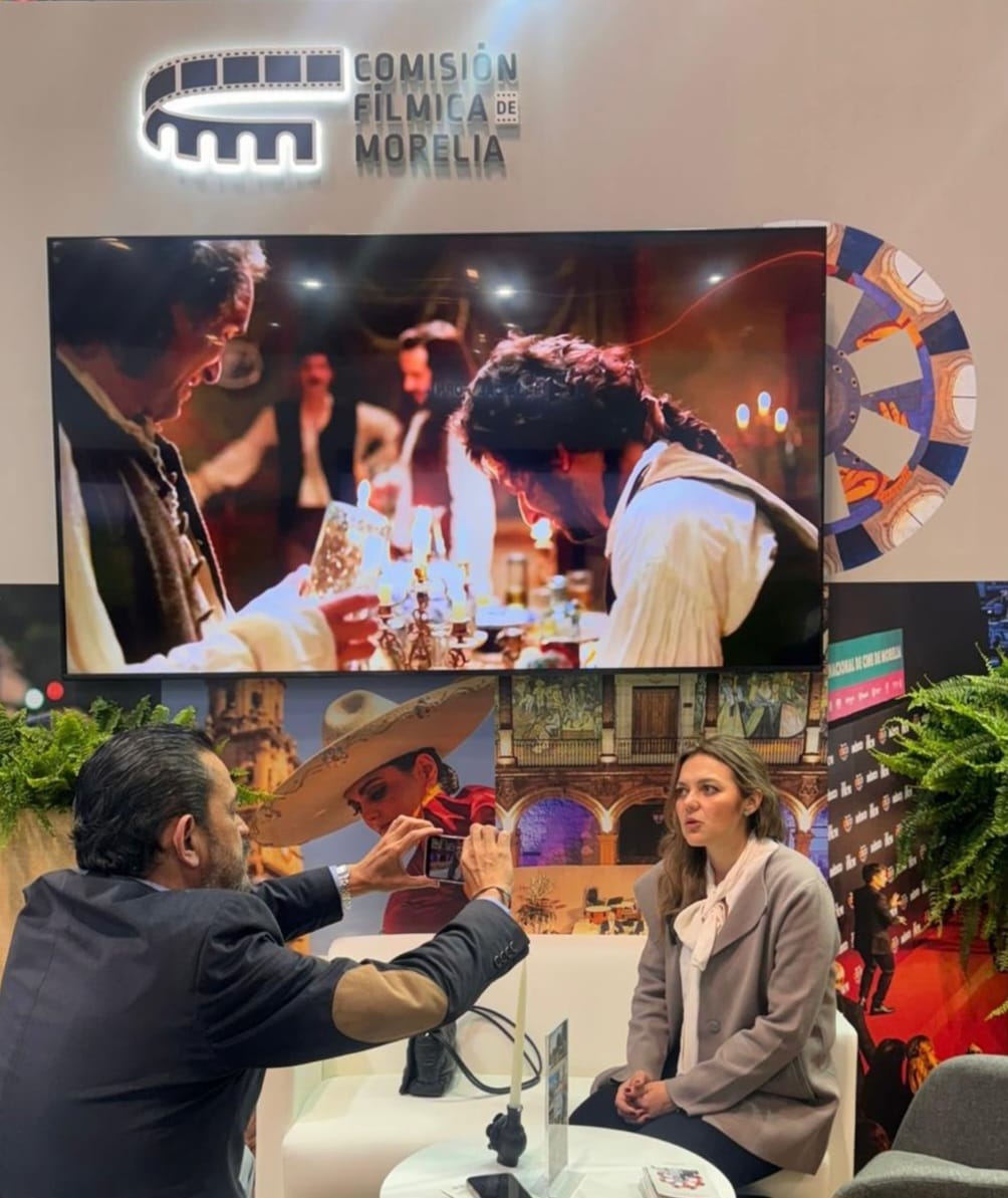 Comisión Fílmica presenta a Morelia como el “corazón del cine” en la FITUR