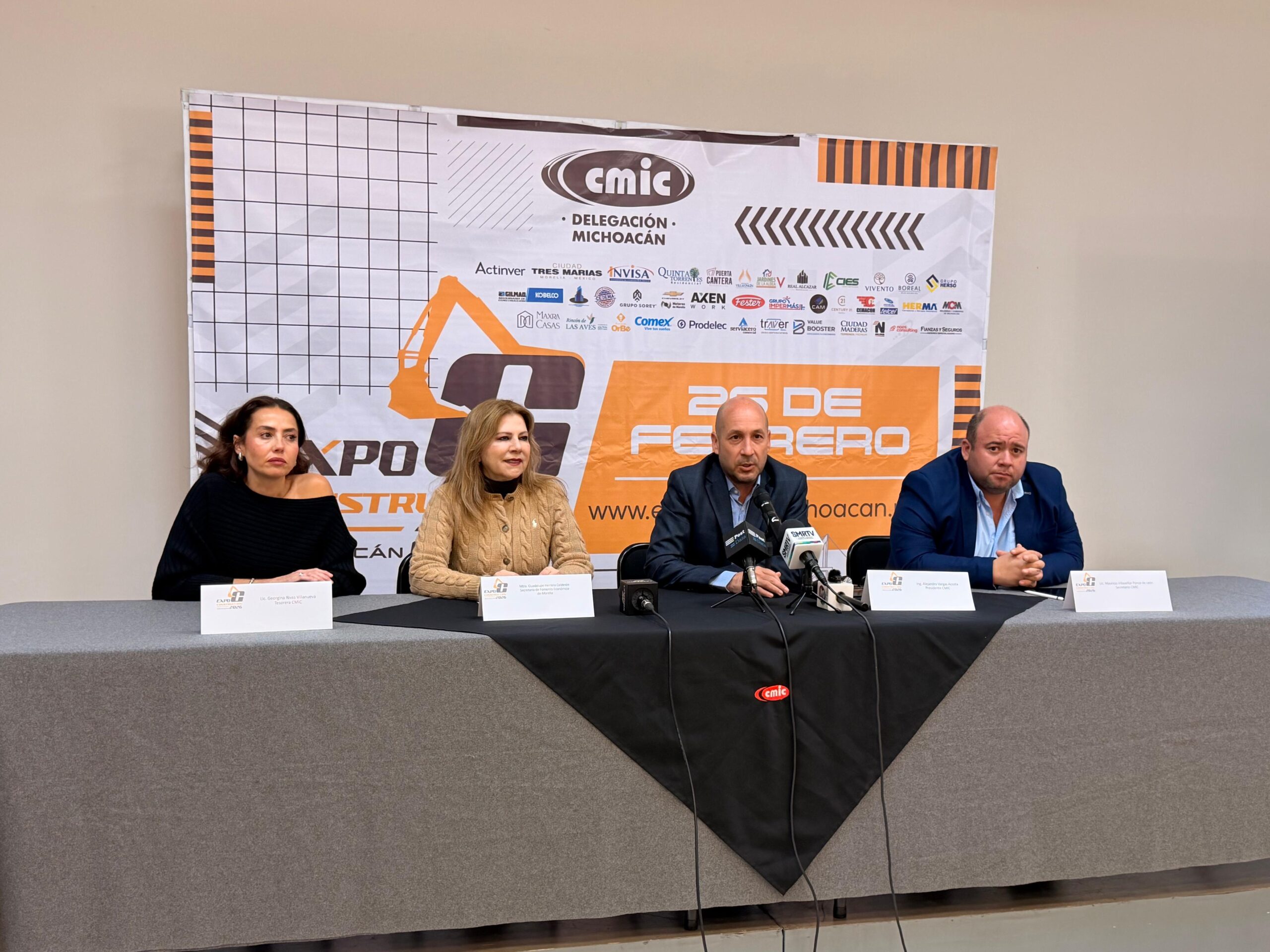 Sefeco y CMIC suman esfuerzos para la Expo Construcción 2026