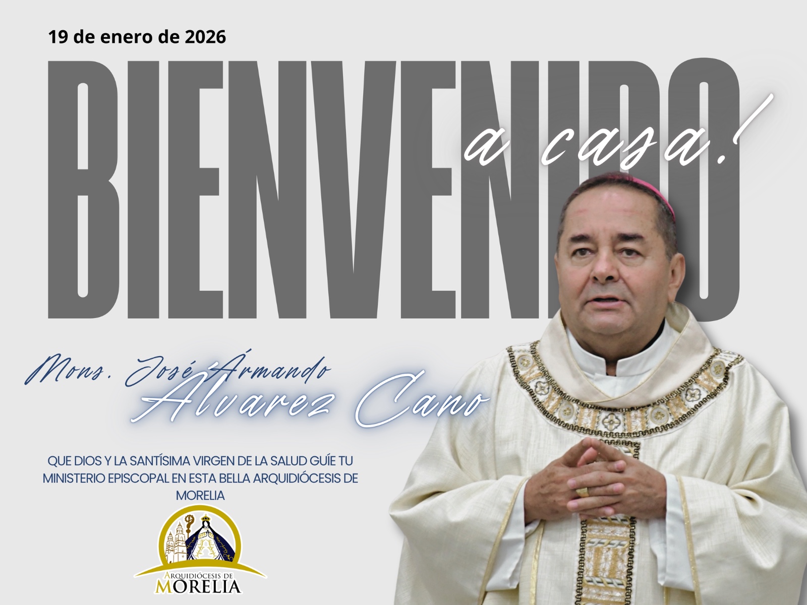 El Vaticano acepta la renuncia de Carlos Garfias Merlos; José Armando Álvarez Cano es el nuevo arzobispo de Morelia