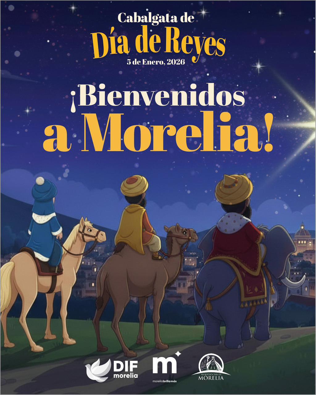Gobierno de Morelia celebra la magia de Reyes con transporte gratuito para la niñez