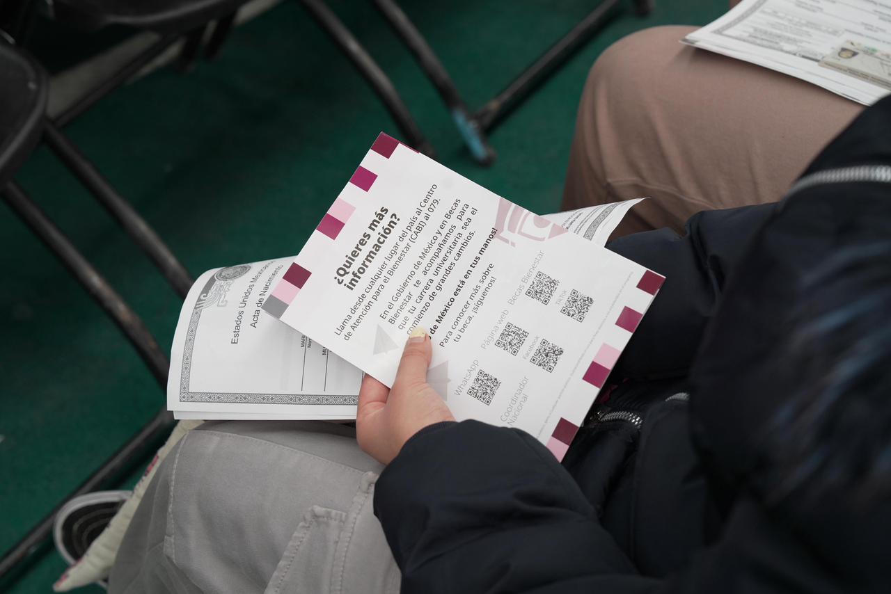 Pago de beca Gertrudis, este 17 de marzo