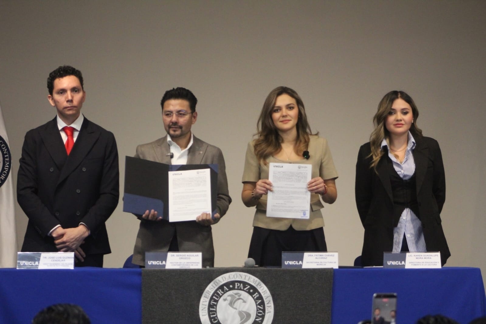 SeCultura Morelia firma convenio de vinculación con Unicla