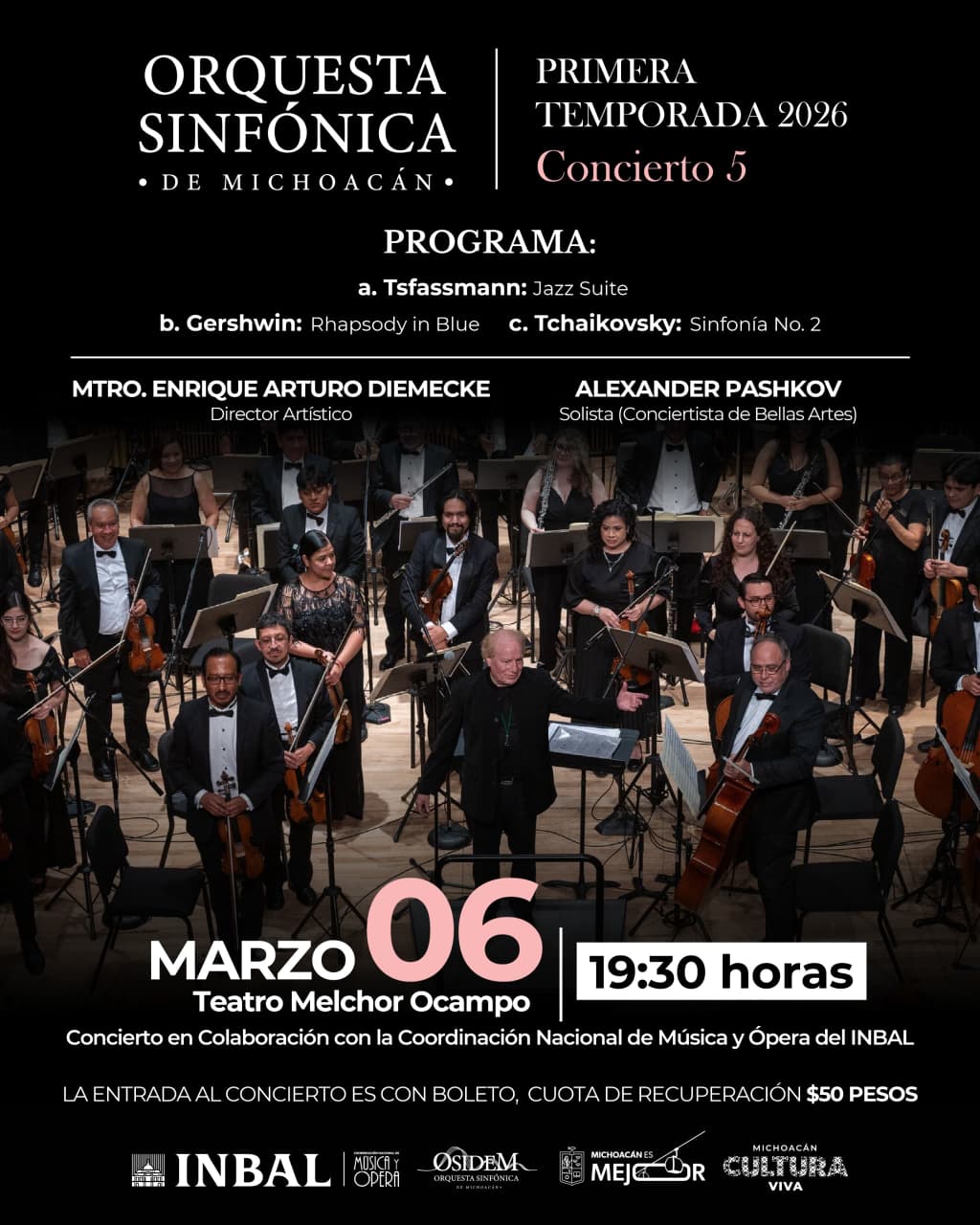 Osidem presentará velada de jazz en el Teatro Ocampo