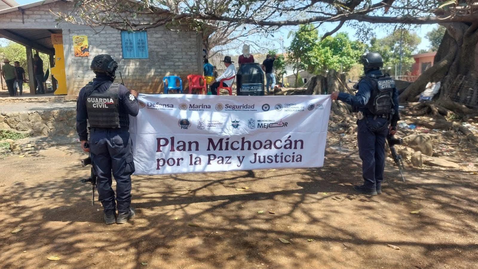 Desmantelan palenque clandestino durante operativo en Parácuaro