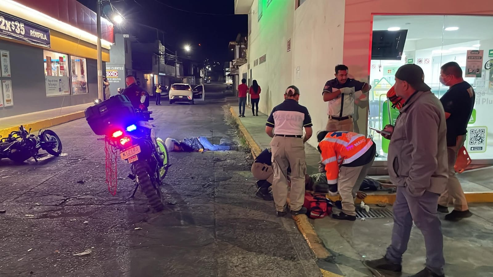 Fallece motociclista por choque en calles de Uruapan