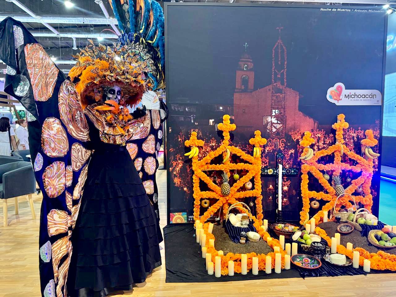 Michoacán proyecta su riqueza cultural en la edición 50 del Tianguis Turístico México