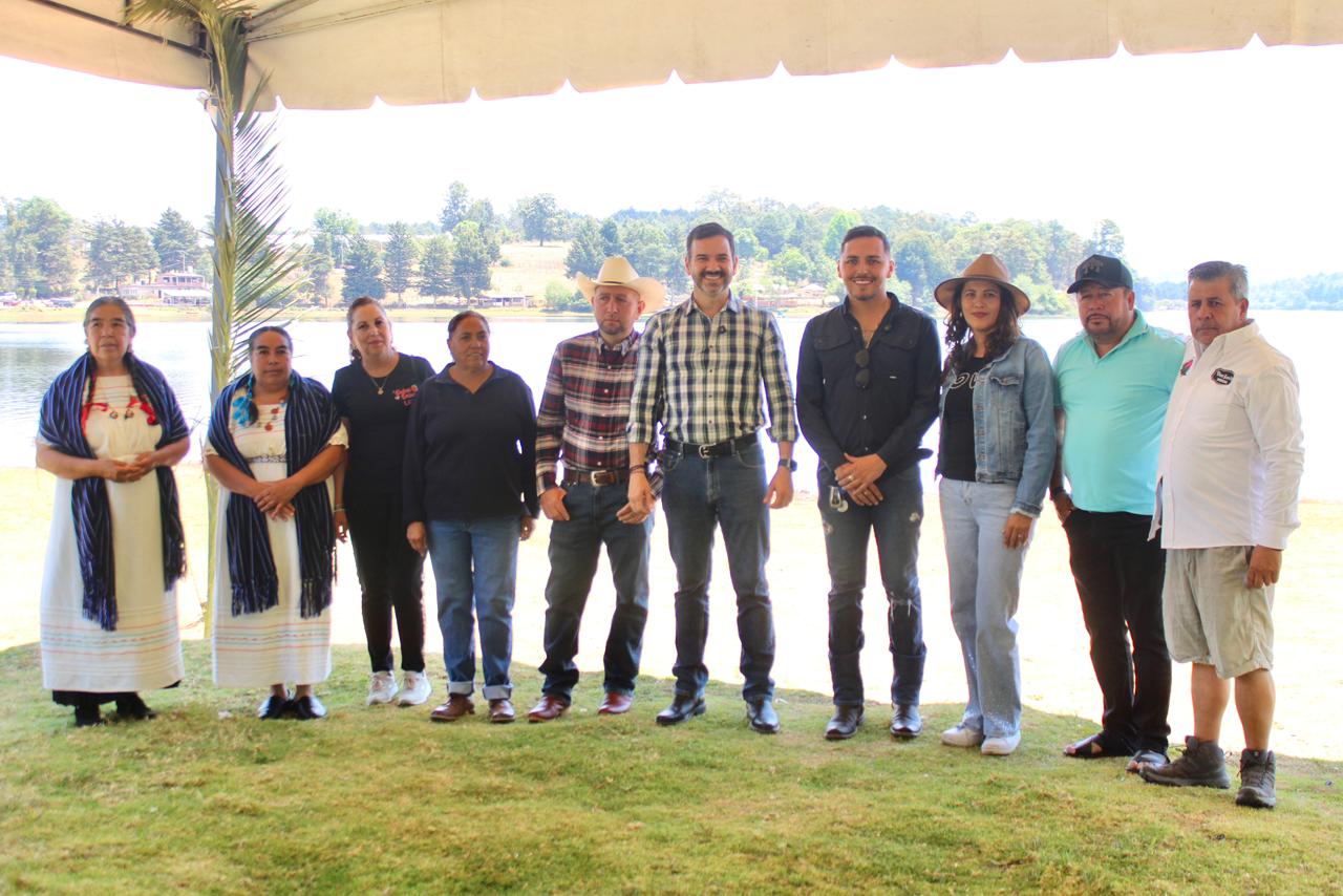 Yankel Benítez promueve la 4ª Feria Gastronómica de Umécuaro e invita a disfrutar su riqueza turística