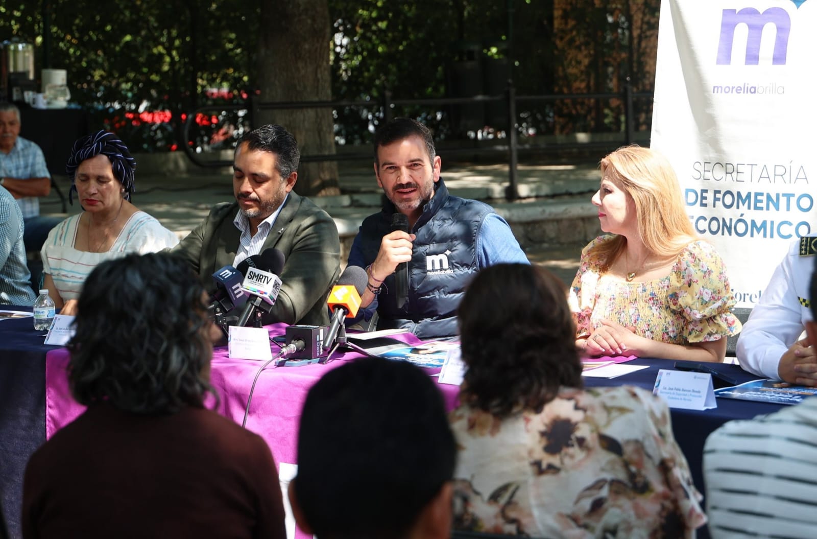 Gobierno de Morelia promueve la construcción de paz y recuperación económica: Yankel Benítez