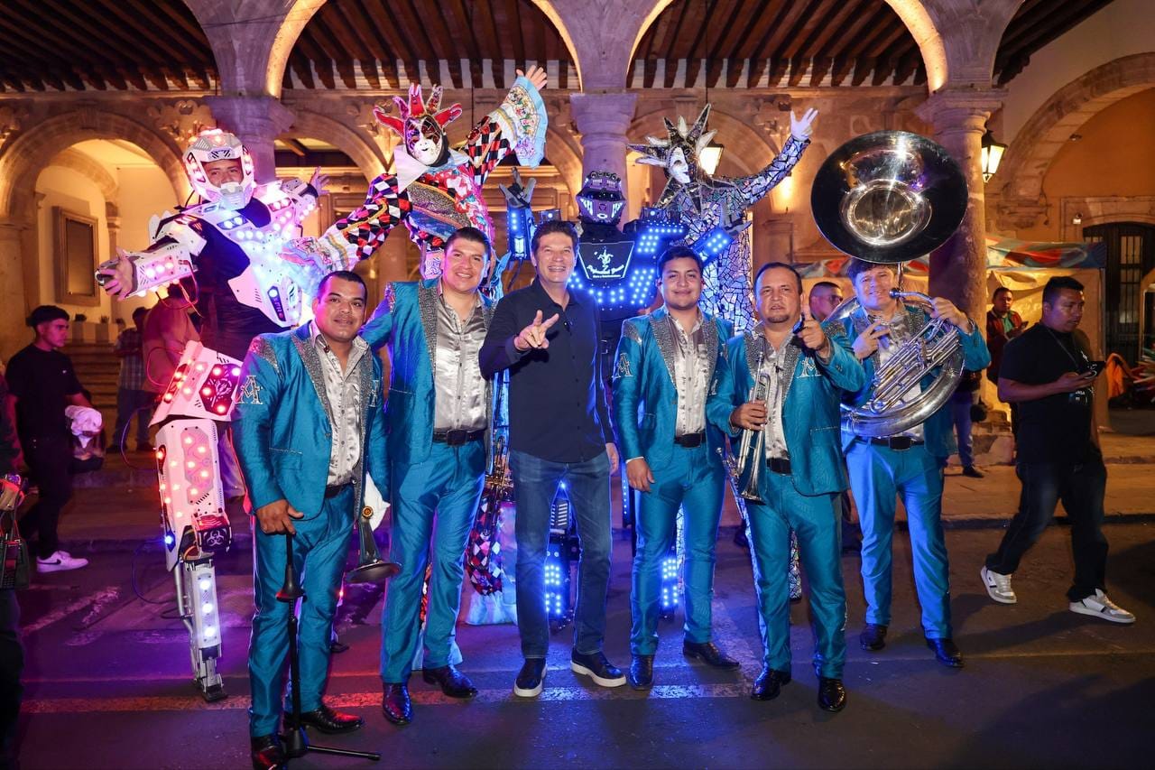 Morelia vive concierto histórico en su 485 Aniversario