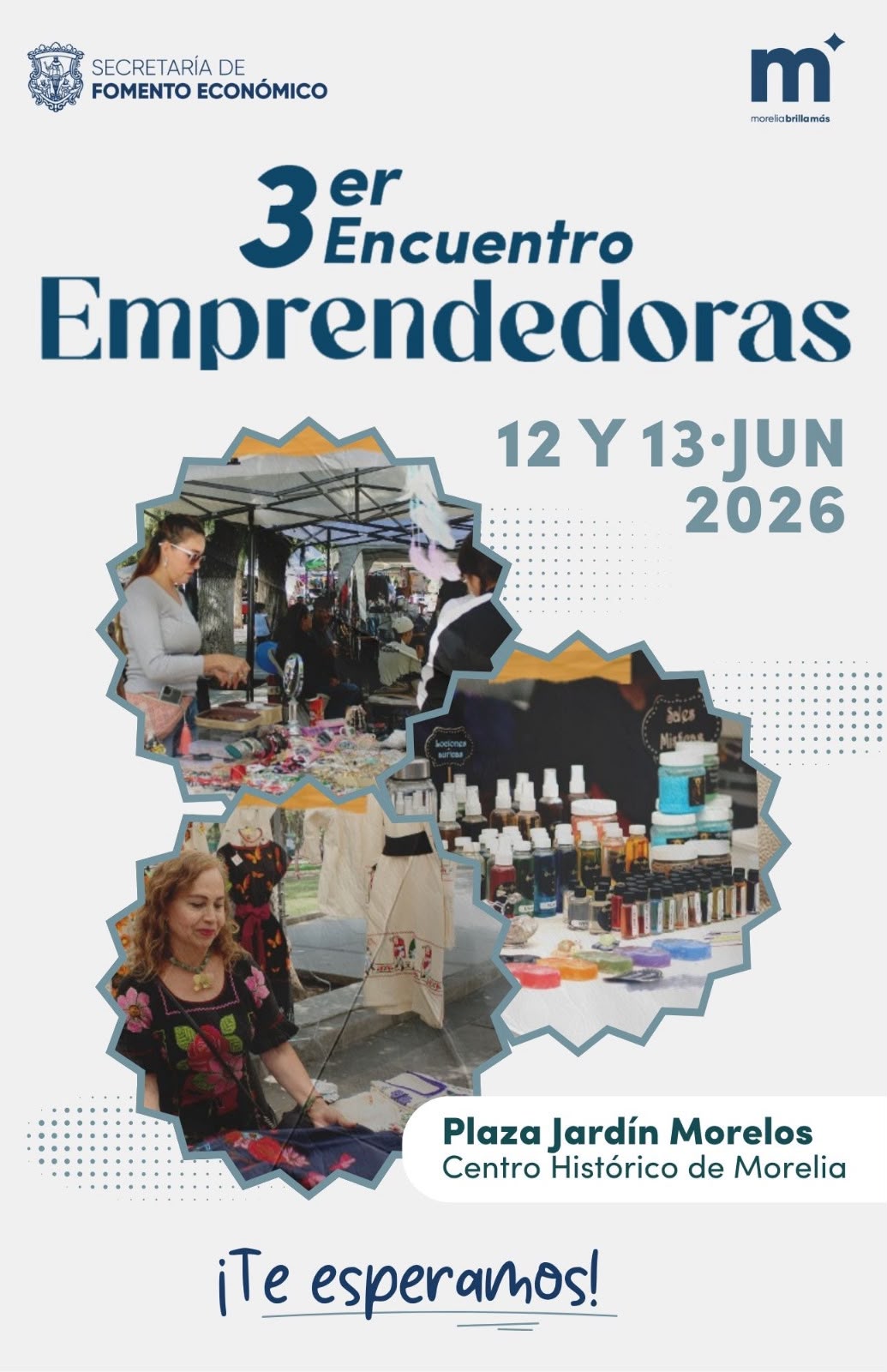 Anuncia Sefeco el 3er Encuentro de Emprendedoras en Plaza Jardín Morelos