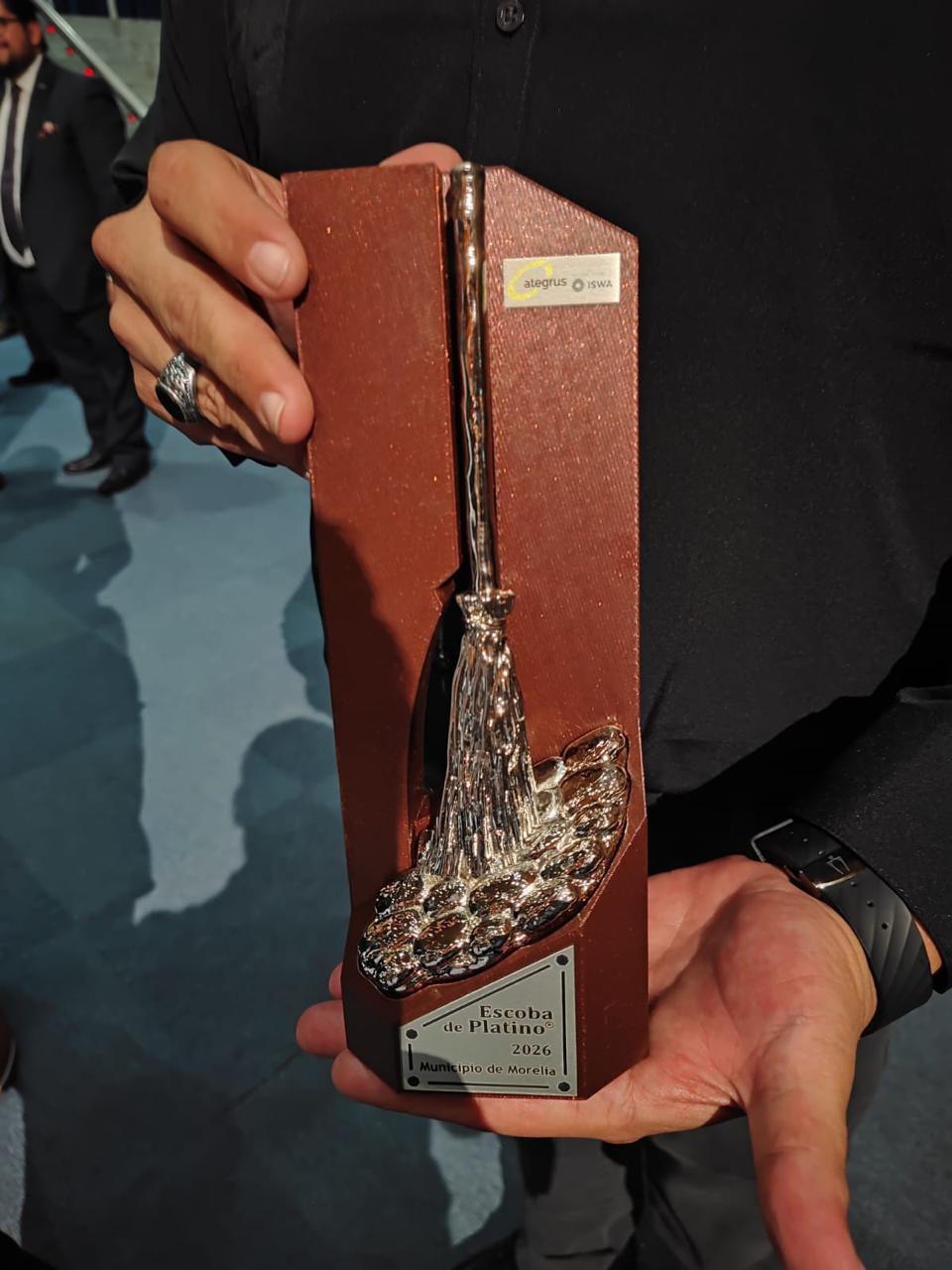 Gobierno de Alfonso Martínez logra tercera Escoba de Platino para Morelia