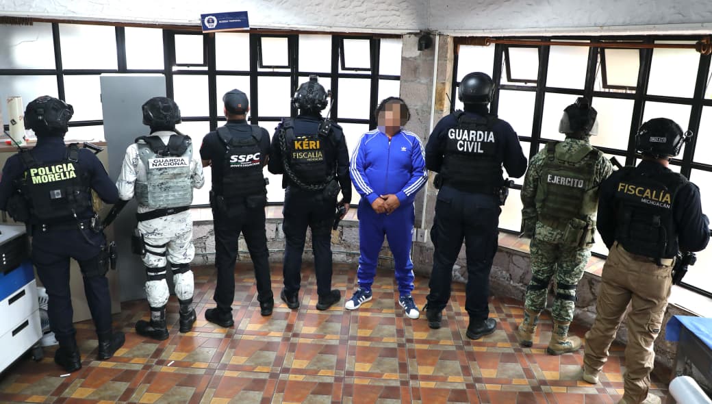 Cae Sierra 1, presunto líder criminal en Morelia