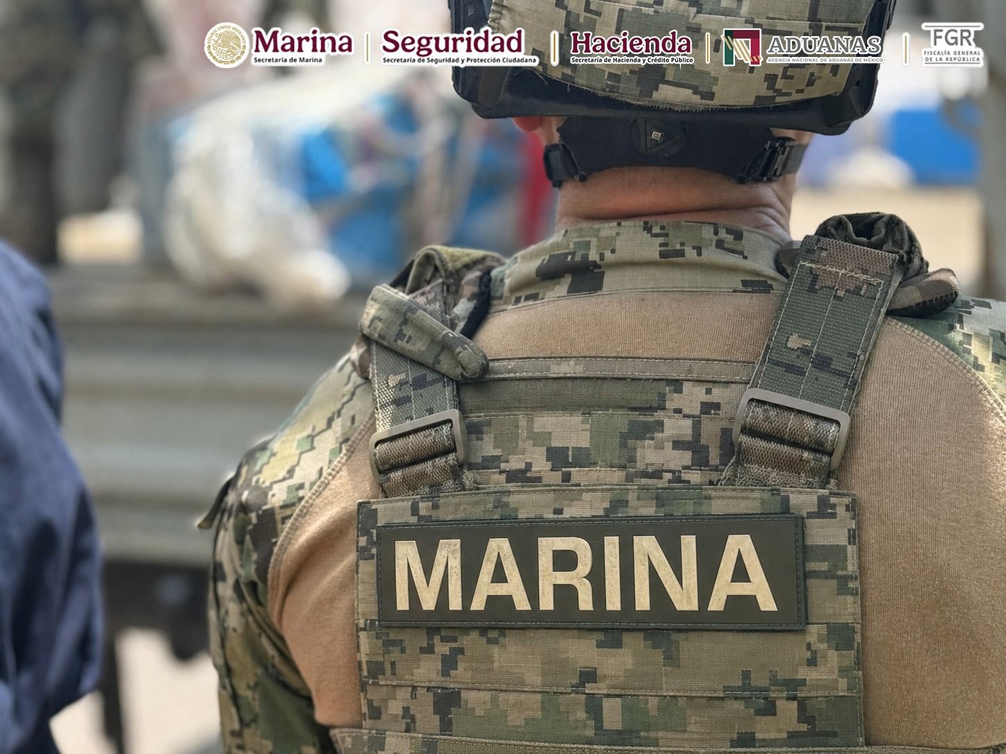 Decomisan más de una tonelada de presunta cocaína en puerto de Lázaro Cárdenas