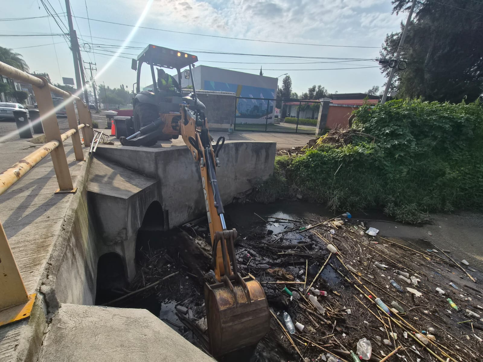 Gobierno de Morelia mantiene atención permanente en ríos y drenes durante la temporada de lluvias
