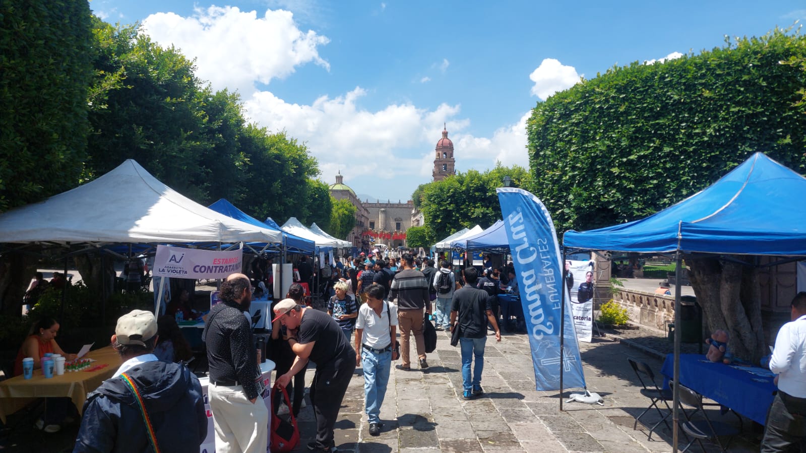 Conectó Sefeco a más de 400 personas con oportunidades laborales en Morelia