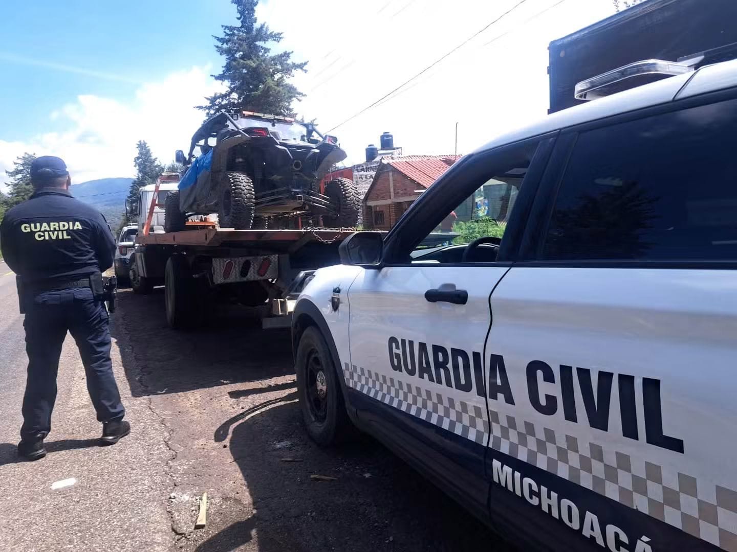 Detienen a hombre con RZR robado en Morelia