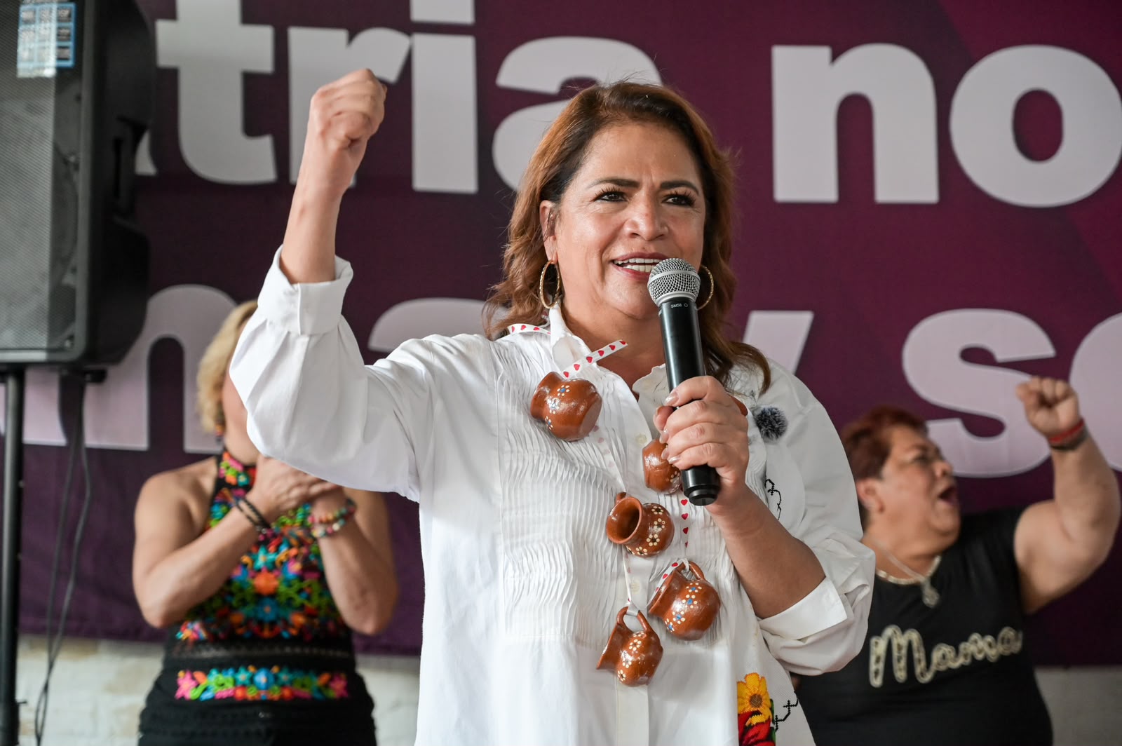 En Zacapu, Morena refrenda unidad y respaldo a Claudia Sheinbaum: Fabiola Alanís