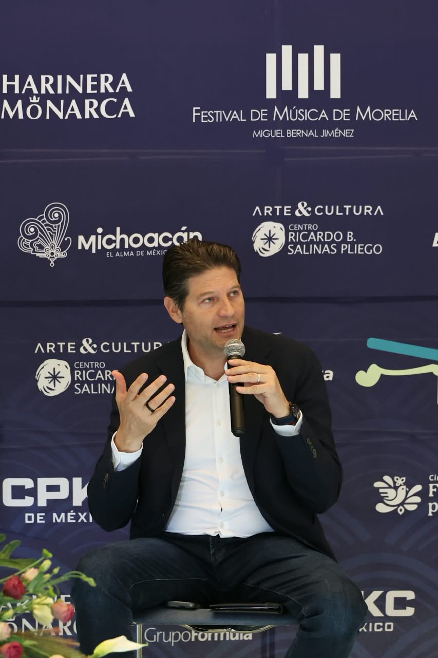 Anuncia Alfonso Martínez programa del 38 Festival Internacional de Música de Morelia