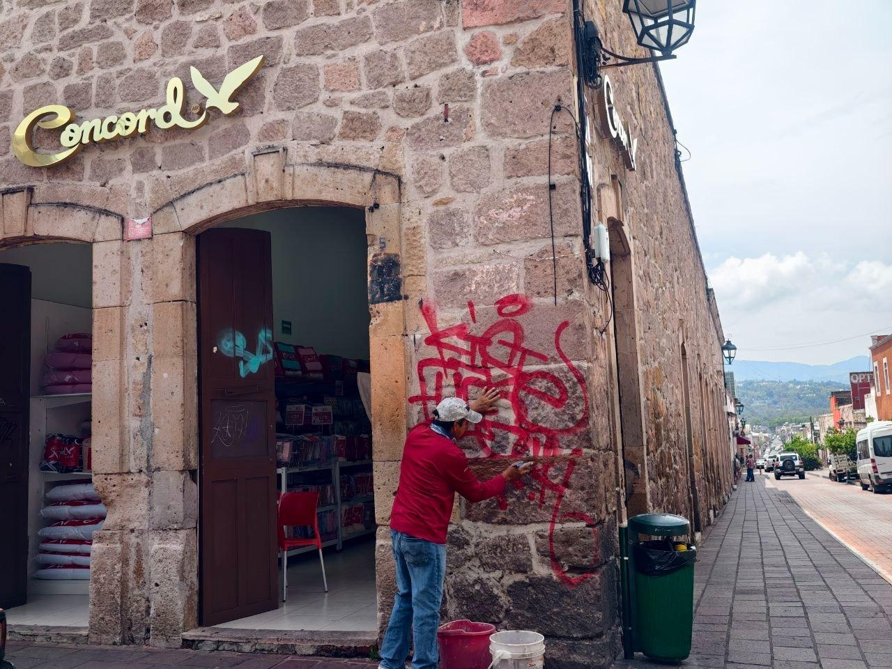 Dan conservación y mantenimiento al Centro Histórico
