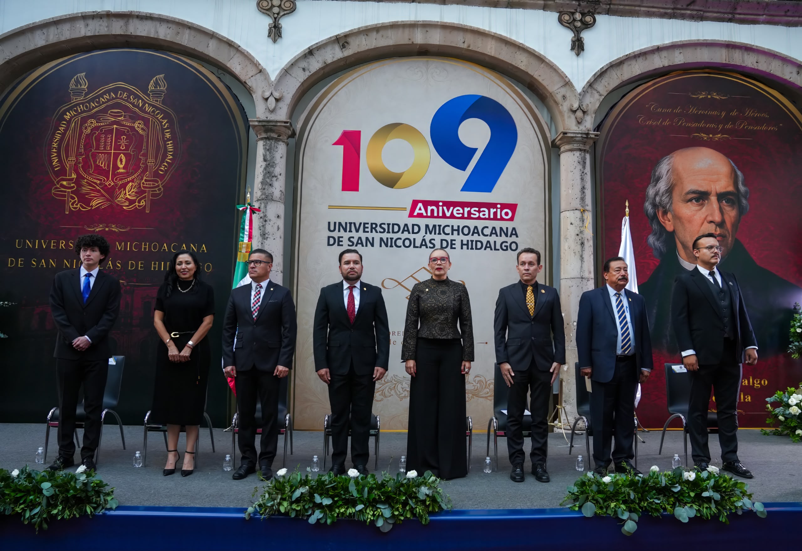 UMSNH conmemora 109 años de grandeza; Yarabí Ávila destaca su profunda transformación